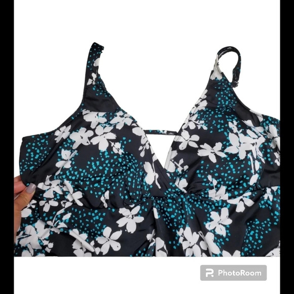 Swim Solution Garden Confetti Swimsuit - Picture 3 of 5
